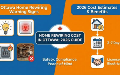 Home Rewiring Cost in Ottawa: Signs You Need It [2026]
